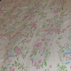 Pottery Barn Kids Girls Pink twin duvet cover
